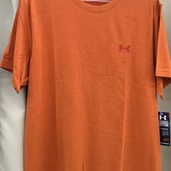 UAチャージドコットンHG SS/オレンジ/XXL