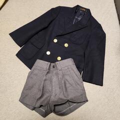 【卒園・入学式】Pierre cardin ネイビージャケットの子供用スーツの画像