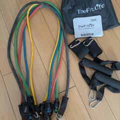 【譲ります】トレーニングチューブ　TheFitLife　筋トレ