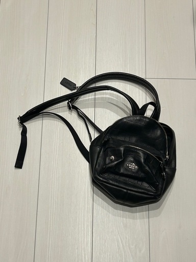 coach ミニリュック 革