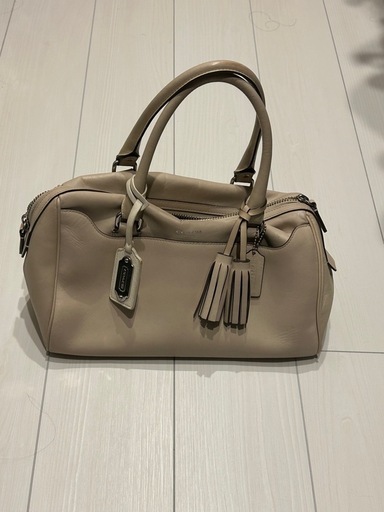 coach ハンドバッグ ベージュ
