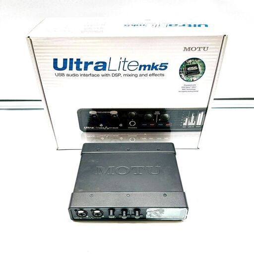 MOTU オーディオインターフェース Ultra Lite mk5 USB-C 18in 22out