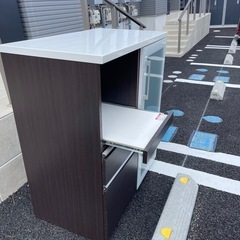 急募　　ニトリ炊飯器置きコンセント付き収納棚の画像