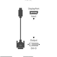 【配送可】美品 ASTRON DisplayPort - DVIケーブルの画像