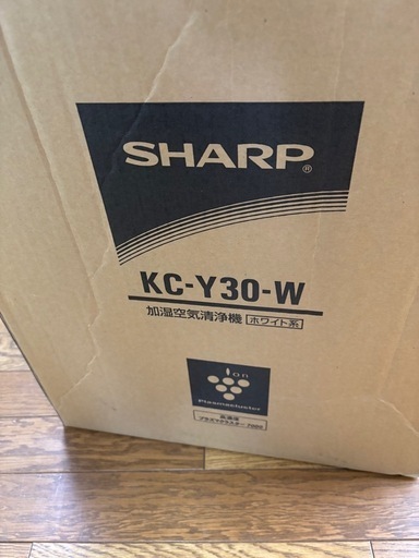 加湿空気清浄機SHARP KC-Y30-W (みやび) 大阪の季節、空調家電《空気 