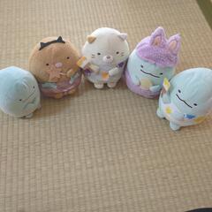 すみっコぐらし　5体まとめて。