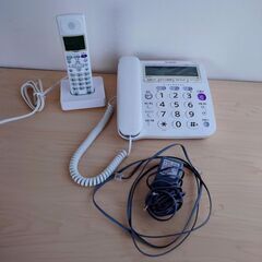 SHARPシャープ　デジタルコードレス電話機　JD-V37(子機...