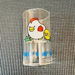 【新品】ガラス コップ グラス 昭和レトロ にわとり 5個セットの画像