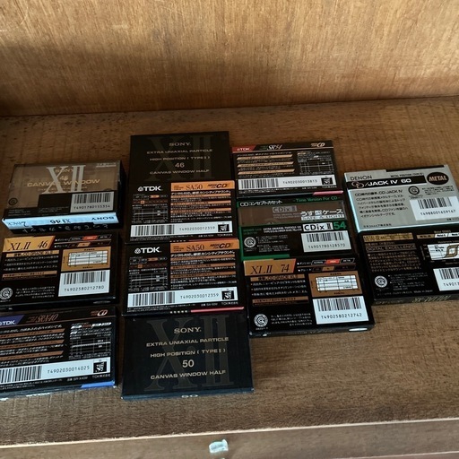 カセット13個
