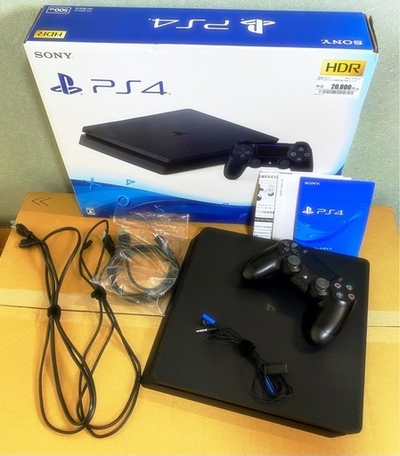 【美品】プレイステーション4 500GB 箱･説明書･全付属品付き