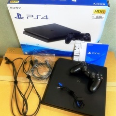 【美品】プレイステーション4 500GB 箱･説明書･全付属品付き