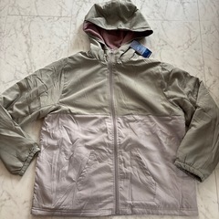 レディース　新品　タグ付き　パーカー　バイカラー