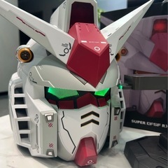 【新品】ガンダム RX-78 ヘルメット フィギュア モビルスーツ インテリアフィギュアの画像