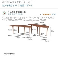 テーブルの画像