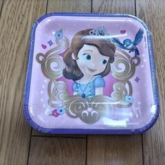 ディズニー　プリンセス　ソフィア　紙皿