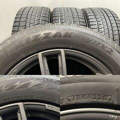【BS BLIZZAK VRX2 245/50R18 】スタッドレス【KELLENRS ケレナーズ 18インチ 8J5HPCD112+30】20年製 BMW/7シリーズ等　(MTG877)クレジットカード QRコード決済可能の画像