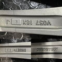 【BS BLIZZAK VRX2 245/50R18 】スタッドレス【KELLENRS ケレナーズ 18インチ 8J5HPCD112+30】20年製 BMW/7シリーズ等　(MTG877)クレジットカード QRコード決済可能の画像