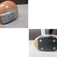 NITTAX パークゴルフクラブ MakBird 1000 ケース付属 右打ち用 IPGA認定品 ブラウン系 中古 ニッタクス 苫小牧西店の画像