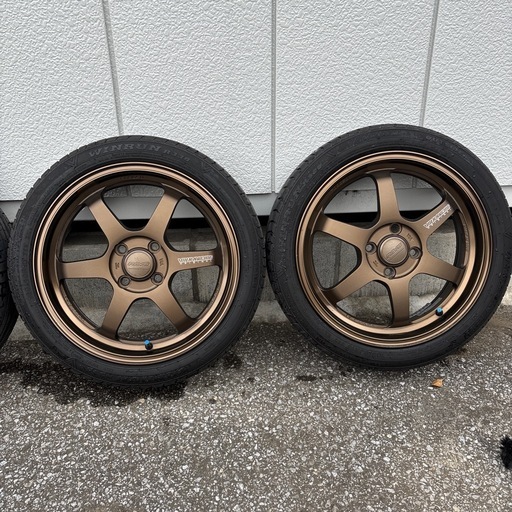 高級鍛造ホイール　ボルクレーシングte37 4本セット