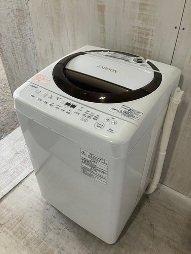 J87⭐️TOSHIBA 東芝　洗濯機　6キロ洗い　2018年製　