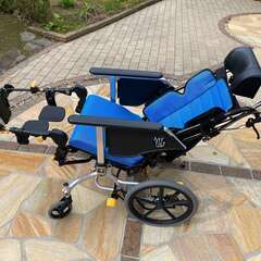 車椅子 介助式 ・(松永製作所) マイチルト グラン 3D MH-GR SE ティルト・リクライニングの画像