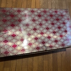 昭和レトロ　ブリキ衣装ケースの画像