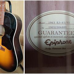 【緊急値下げ】Epiphone 1963 EJ-45VS 激鳴り！！　超美品！の画像