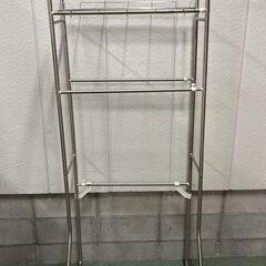 ランドリーラック 洗濯機ラック 幅66cm～90cm×奥行46c...