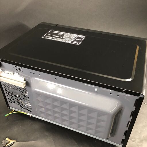 4/3 終 IRIS OHYAMA  アイリスオーヤマ 電子レンジ PMB-F186-B 2023年製 50/60Hz共用 黒 25c菊E
