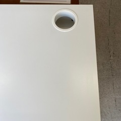 9219 IKEA イケア 学習机 机 テーブル ホワイト 白 シンプル 幅730mm × 奥行500mm × 高さ750mmの画像