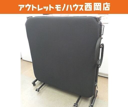 折りたたみベッド 布製メッシュ シングルサイズ 折り畳み シングル