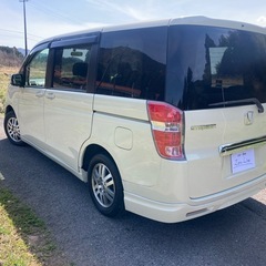 ステップワゴン 車検9年4月 12万㌔ 両側電動 ナビ Bカメラ 地デジ ETCの画像