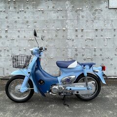 自賠責１年以上残有り HONDA AA01 リトルカブ KITACO 武川 88cc ハイカム ビッグキャブ 限定車 特別カラー バイスブルー 2002年３速キャブの画像