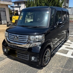 [岡山] N-BOXカスタム　車検令和９年5月　両側パワースライド　軽自動車の画像