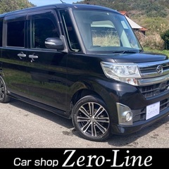 タントカスタム 26年 車検9年4月 両側電動 9型ナビ Bカメ...