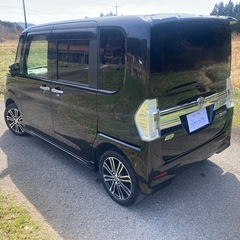 タントカスタム 26年 車検9年4月 両側電動 9型ナビ Bカメラ BT 地デジの画像