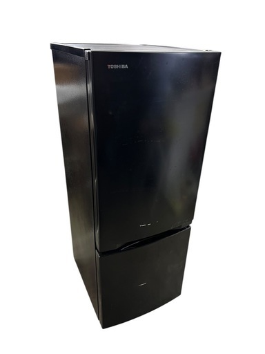 NO.2321《現状品でのお渡し》【2023年製】 TOSHIBA ノンフロン冷凍冷蔵庫 GR-U15BS 153L キッチン家電 家電 中古