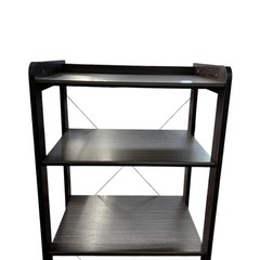 NO.2322 《お値下げ中!!》オープンラック レンジラック レンジ台 収納家具 中古の画像