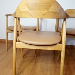 関家具 ダイニングチェア 4脚セット 中古