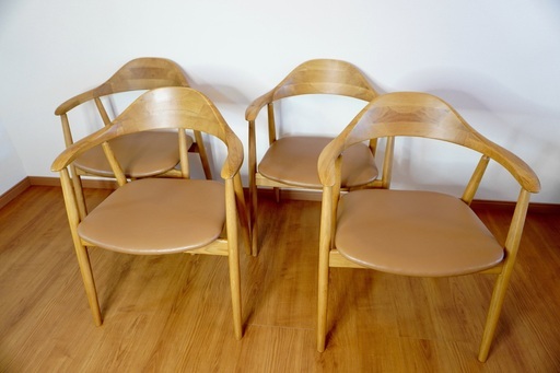 マンタ ダイニングチェア 関家具 4脚セット