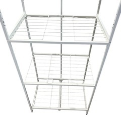 NO.2324 《お値下げ中!!》ハンガーラック スチールラック 収納家具 中古の画像