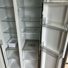【リサイクル市場エコ伊川谷】AQUA / アクア 冷凍冷蔵庫 パノラマ オープンAQR-SBS48K【取りに来られる方限定】の画像