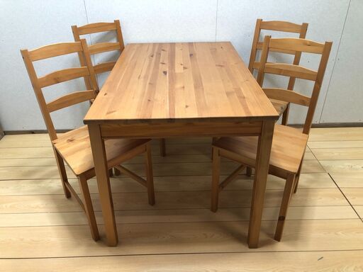 ダイニングテーブル 5点セット　【糸島市内 送料無料】250331-6