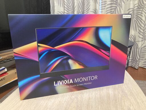 未使用品】LIVXIA LUNE モバイルモニター 4K タッチパネル 14インチ