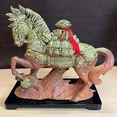 信楽焼 干支 午（うま）箱付き美品の画像