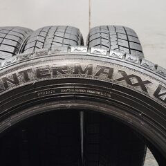 DUNLOP WINTER MAXX WM03 165/65R14 14インチ スタッドレス 4本 20年製 バリ溝 パッソ ルーミー ソリオ等　(KTB165)クレジットカード QRコード決済可能の画像