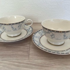 mila schon NARUMI カップ＆ソーサー　2客セット