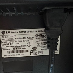 LG 液晶ディスプレイFRATRON　23インチの画像