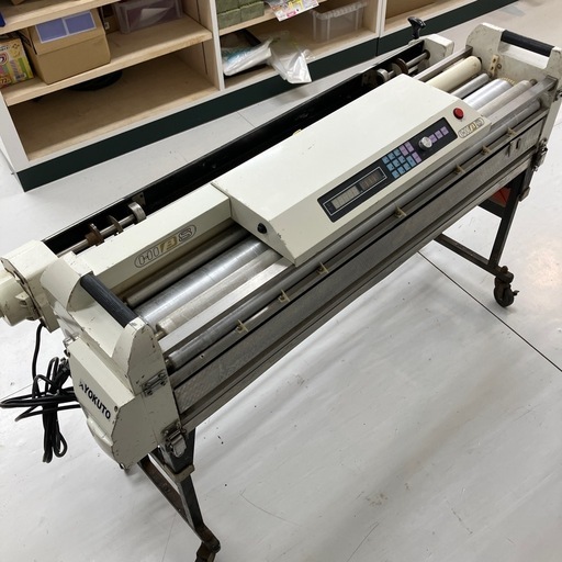 【中古】【動作OK】【店頭引取限定】KYOKUTO 極東産機 自動糊付け機 HB-8  ファインスリッター　BK-3 セット　 71500円（税込）
