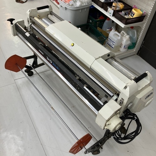【中古】【動作OK】【店頭引取限定】KYOKUTO 極東産機 自動糊付け機 HB-8  ファインスリッター　BK-3 セット　 715
